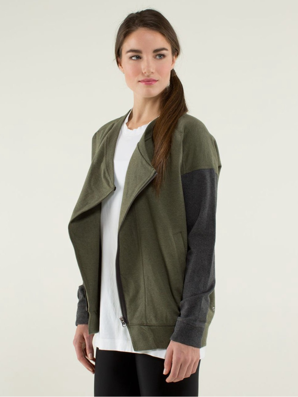 Lululemon oversized bomber jacket